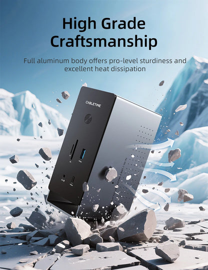 CABLETIME 16-in-1 Docking Station