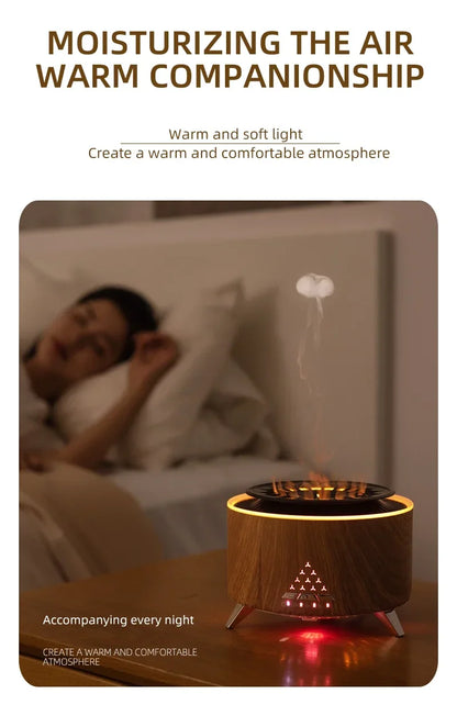 Flame Diffuser with White Noise