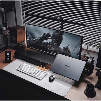 Modular Black Walnut Monitor Riser
