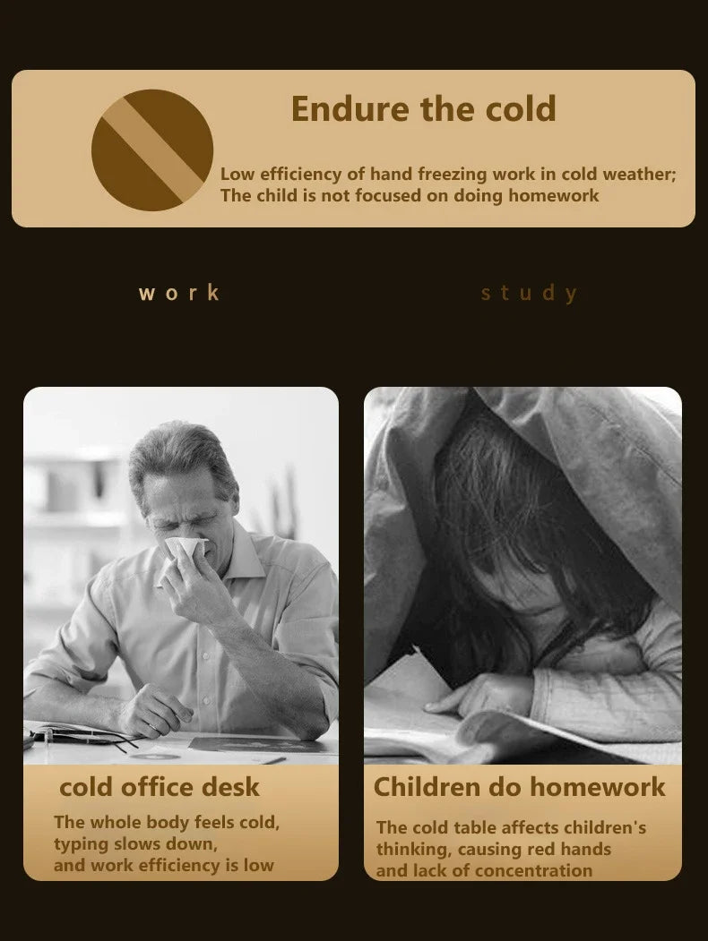 WarmDesk Electric Heated Mouse Pad