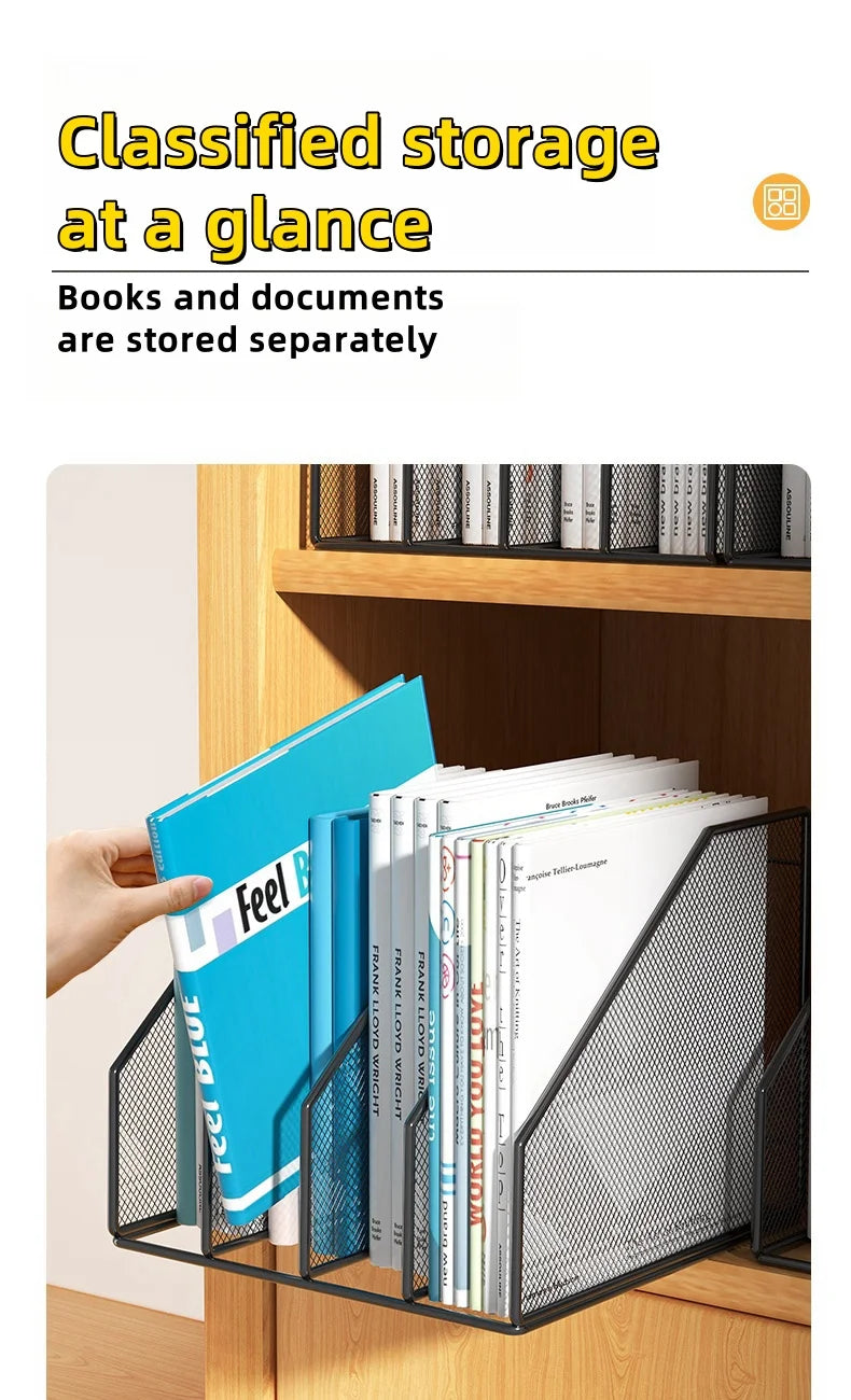 Standing Metal Office File Rack