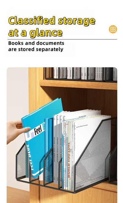 Standing Metal Office File Rack