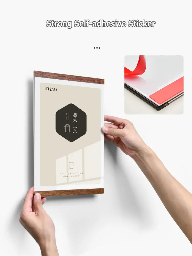 Magnetic Acrylic Photo Frame, Adhesive Mount