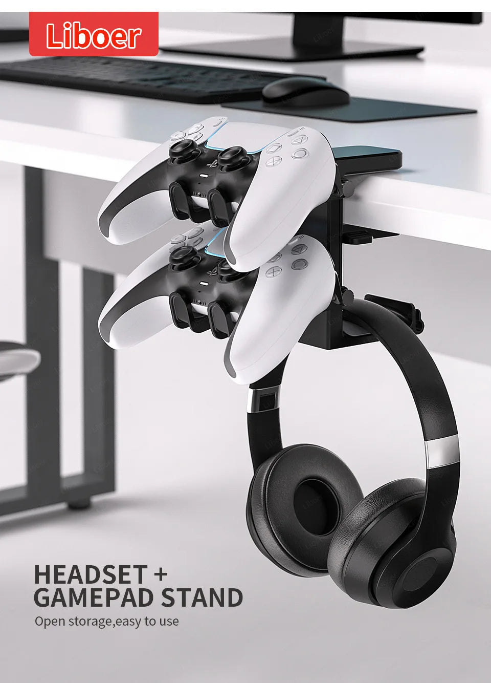 2-in-1 Controller Headphone Stand
