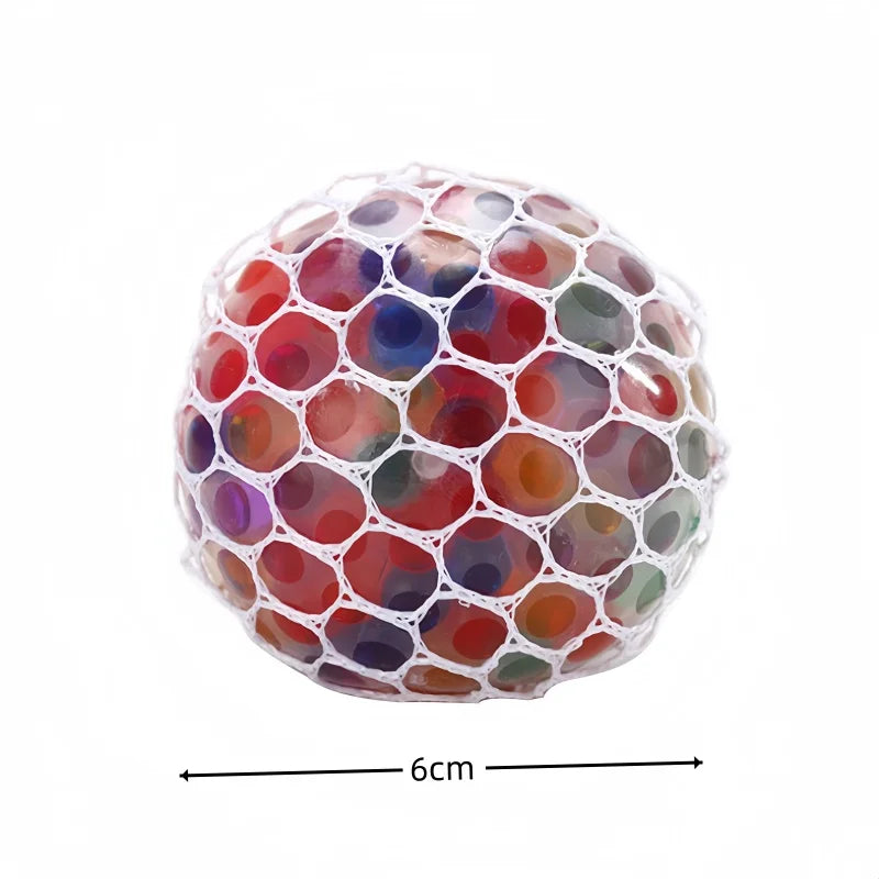 Rainbow Bead Pinch Ball Stress Reliever