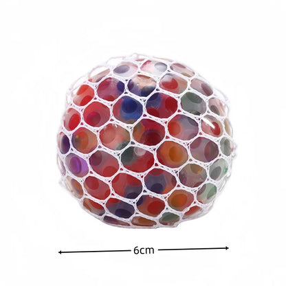 Rainbow Bead Pinch Ball Stress Reliever