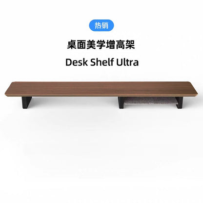 Premium Black Walnut Wood Monitor Stand