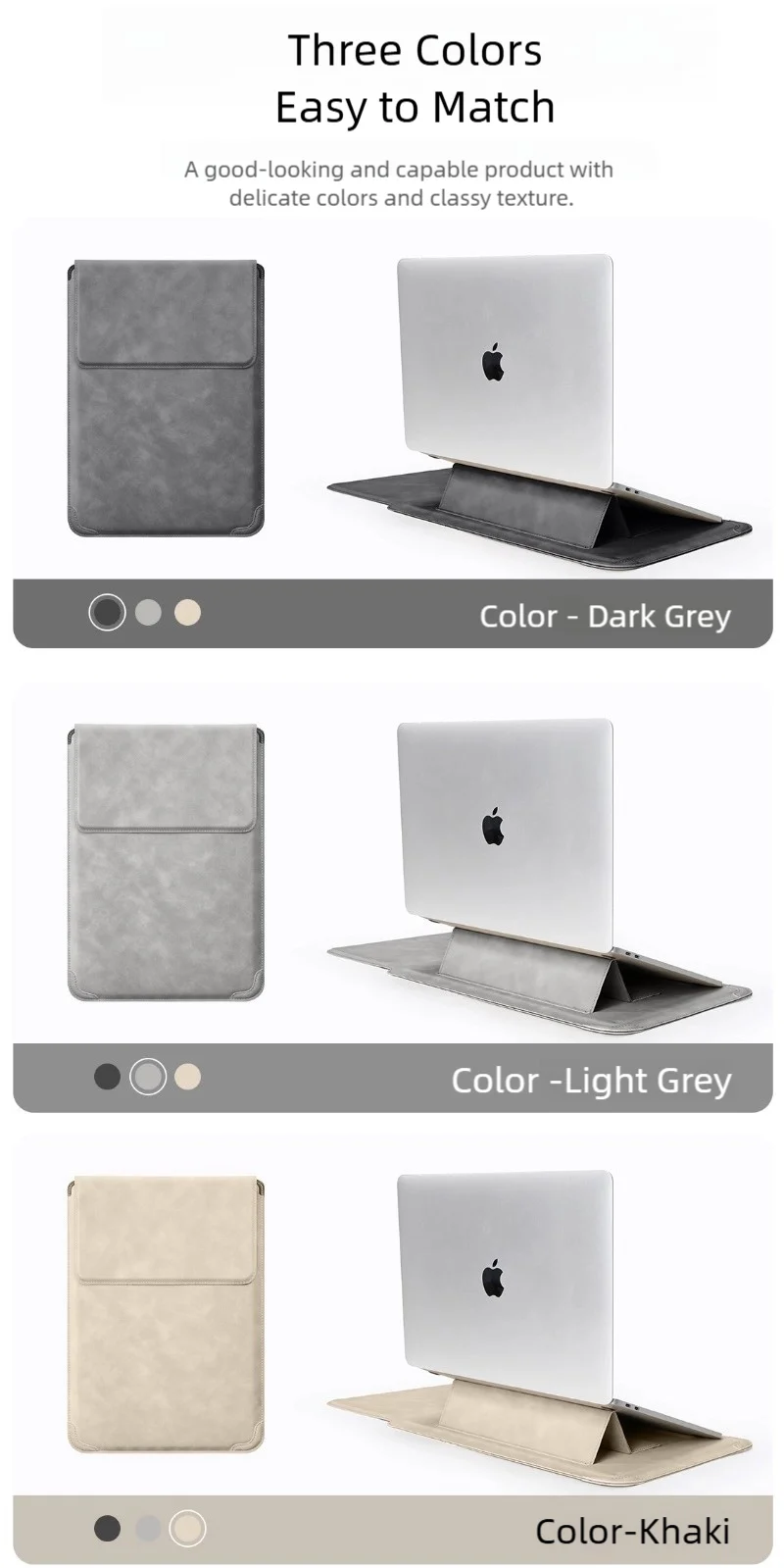 Laptop Sleeve Case with Stand