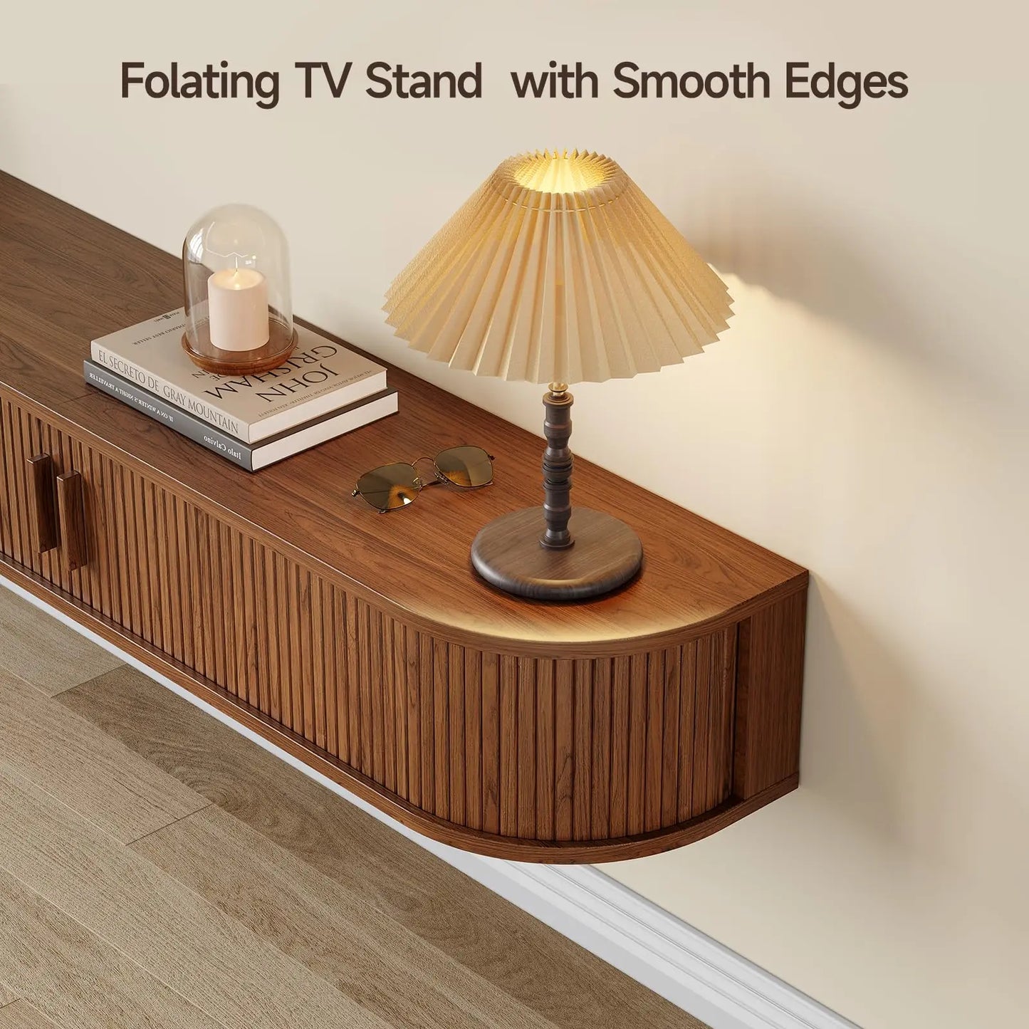Aldric Floating Media Console