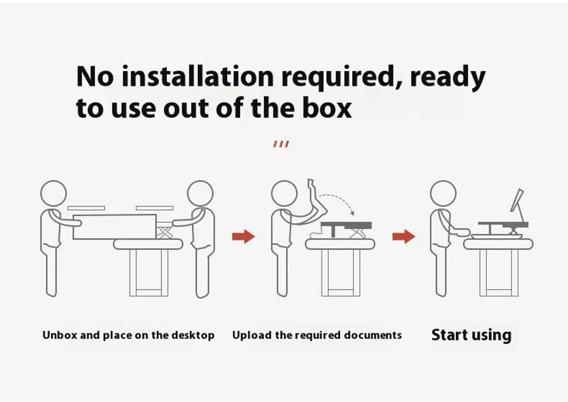 Foldable Laptop Desk with Storage & Keyboard Tray