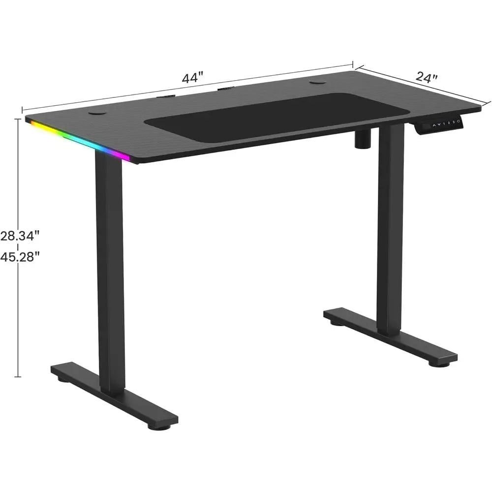 Gaming Desk with Mouse Pad