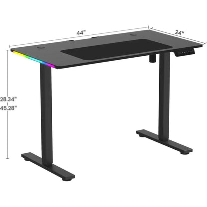 Gaming Desk with Mouse Pad