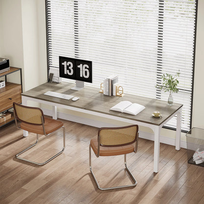 Tribesigns 78.7" Extra-Long Dual Workstation Desk
