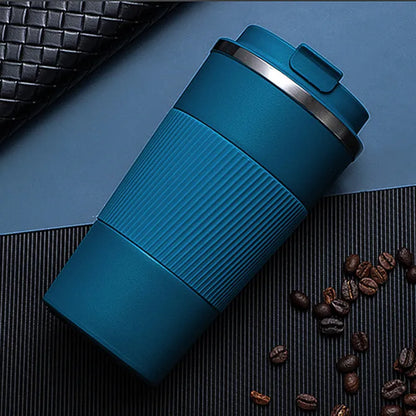 Leak-Proof Insulated Coffee Thermos Mug