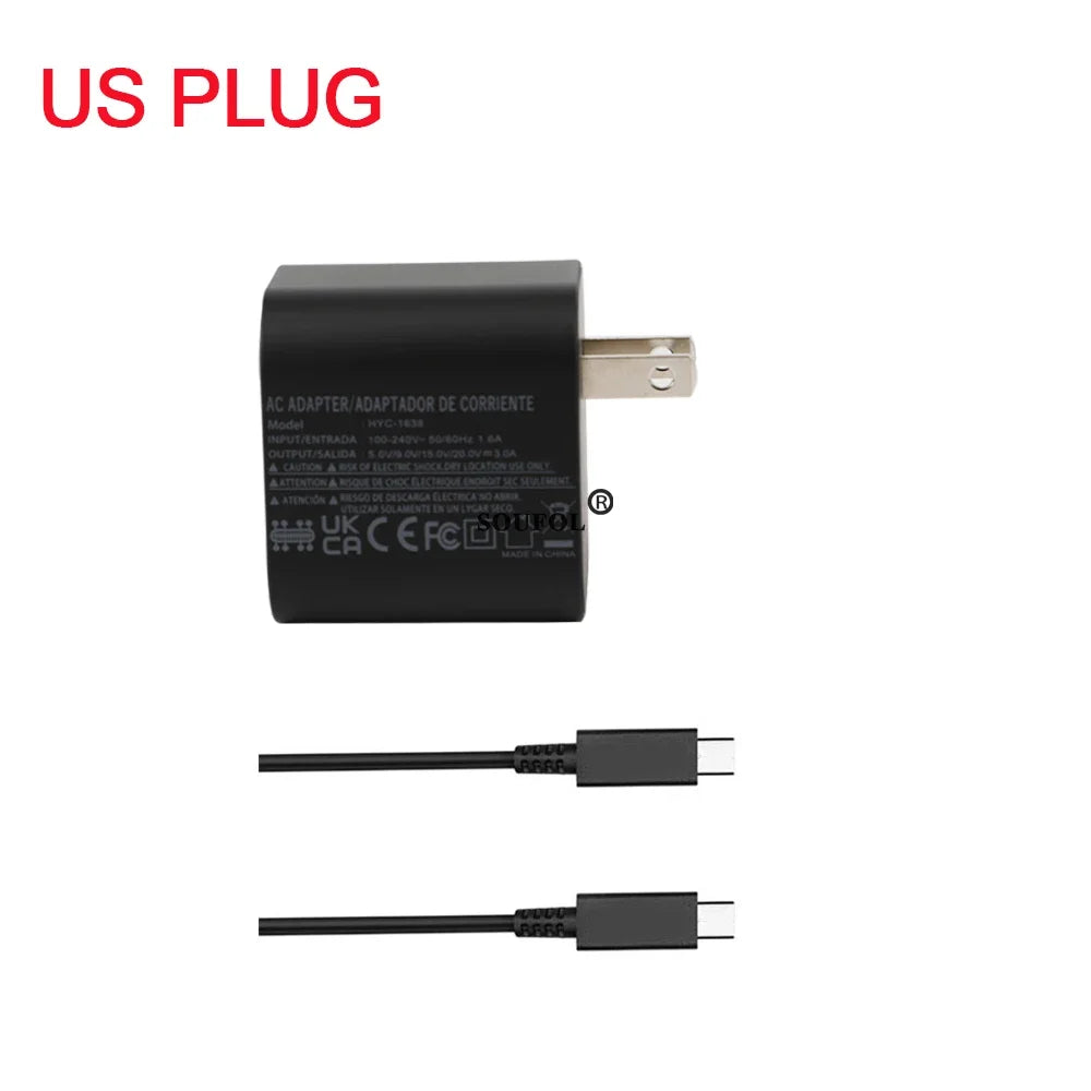 60W USB-C Fast Charger for Switch 2