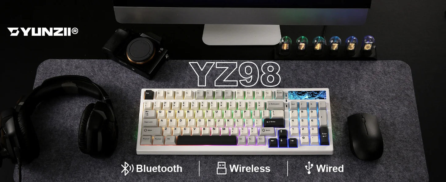 YUNZII YZ98 98% Wireless Gaming Keyboard