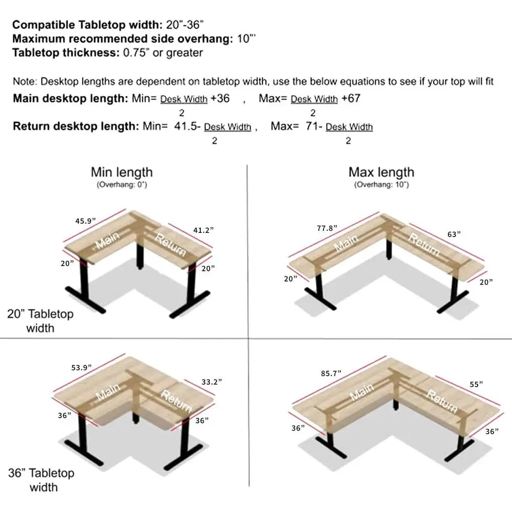 Kellan 3-Leg Standing Desk