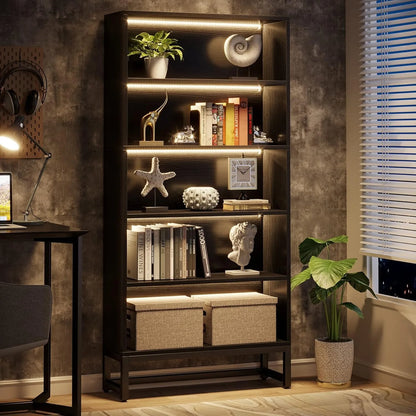Nightshade LED Tall Bookcase
