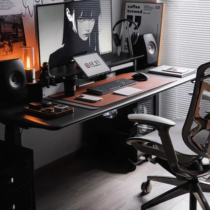 Walnut Wood Laptop Riser with Storage