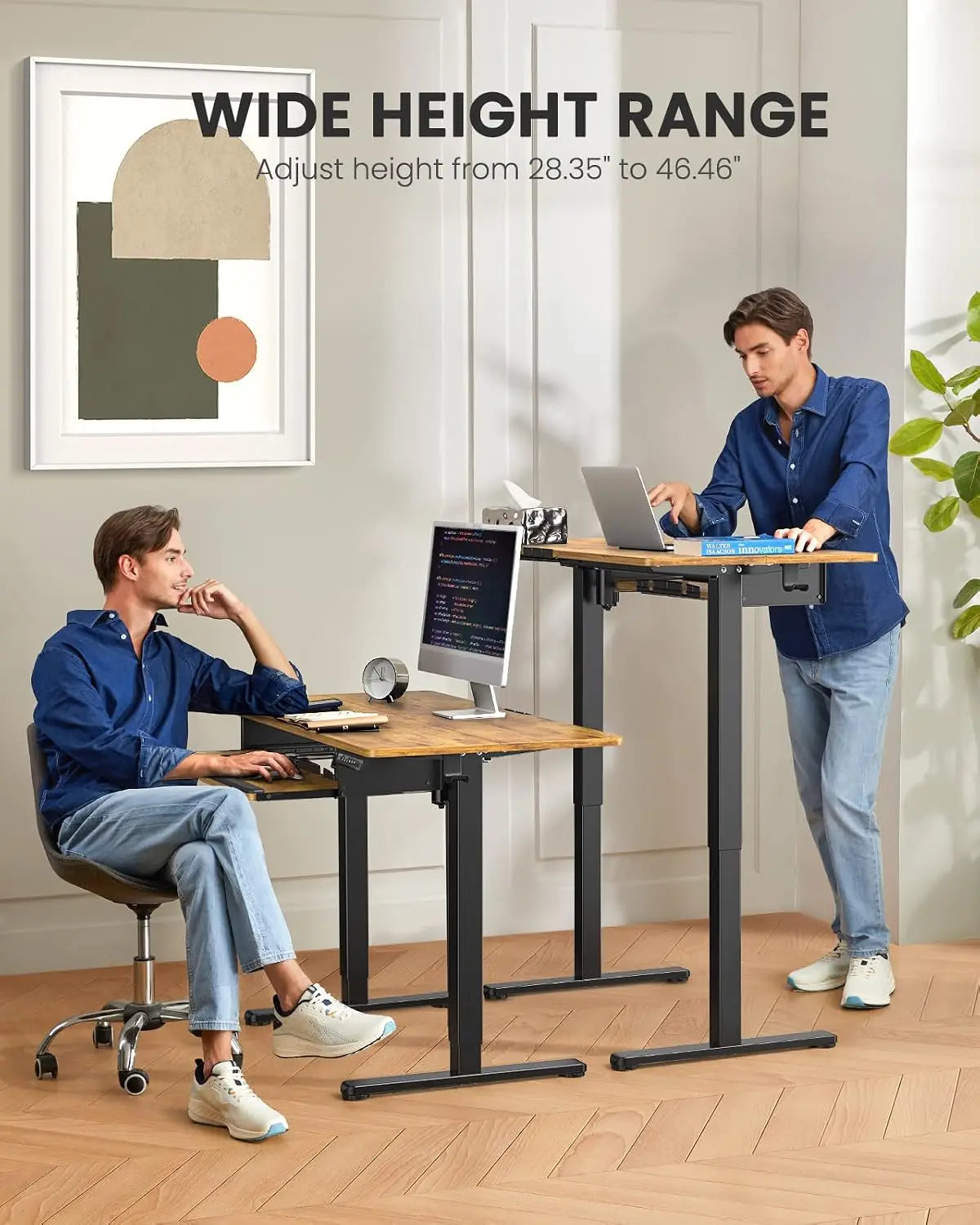 Ergove Standing Desk with Keyboard Tray
