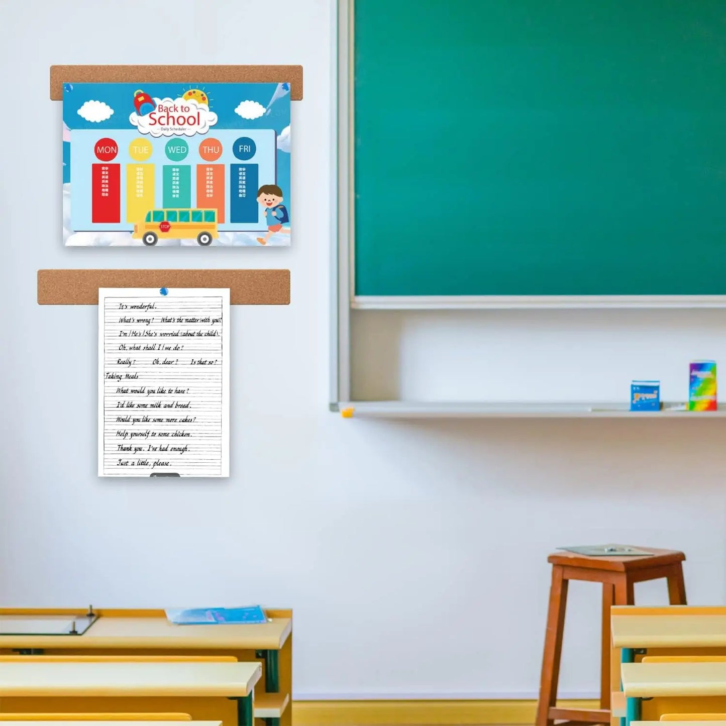 CorkStrip Adhesive Cork Board Wall Strip