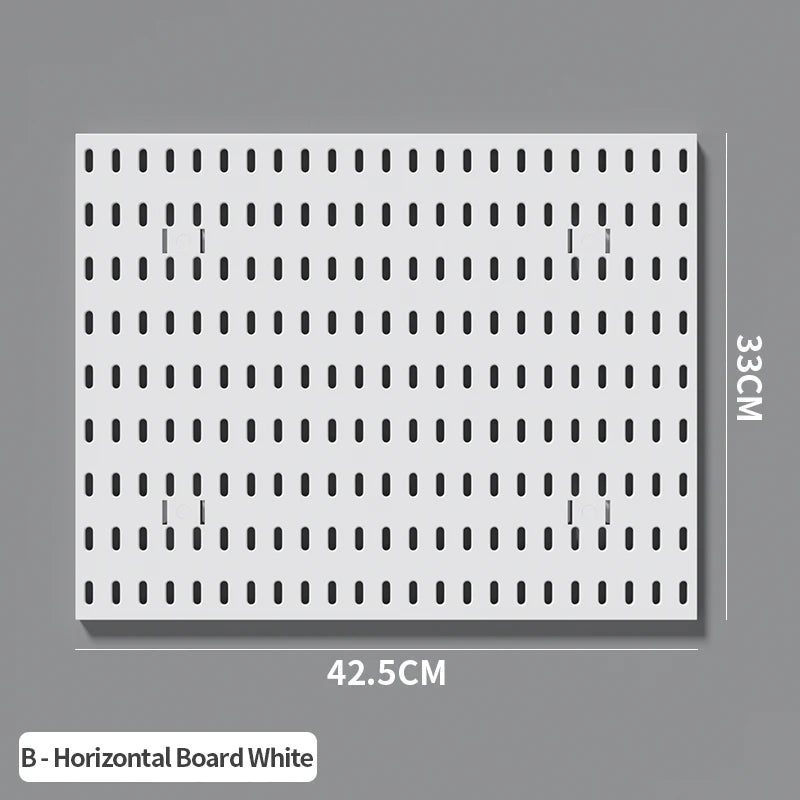 No-Drill Desktop Pegboard Organizer
