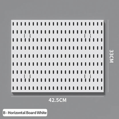 No-Drill Desktop Pegboard Organizer