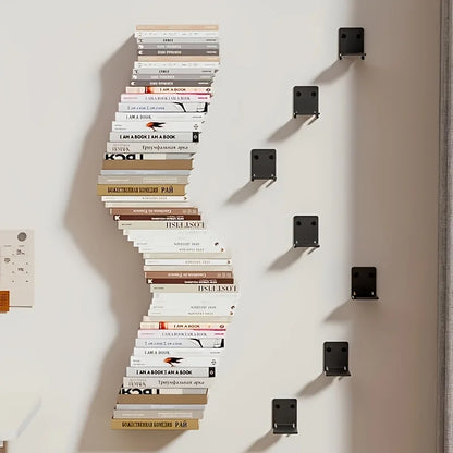 Modern Freestanding Bookcase with Open Display Shelves