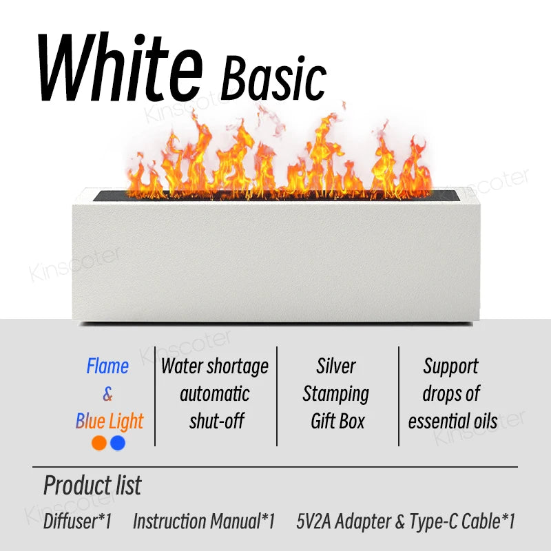Flame LED Aroma Diffuser Humidifier