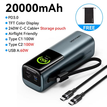 Vention 20000mAh Power Bank