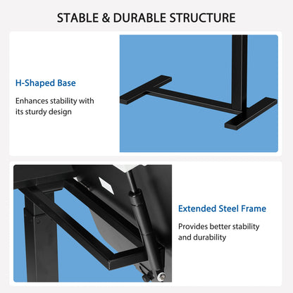 Overbed Flip-Top Lap Desk