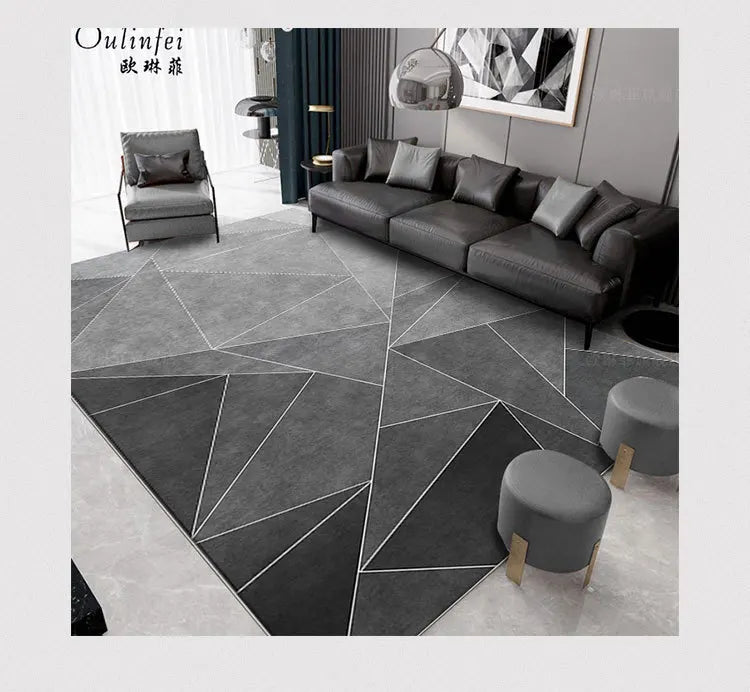 VIKAMA Minimalist Study Rug