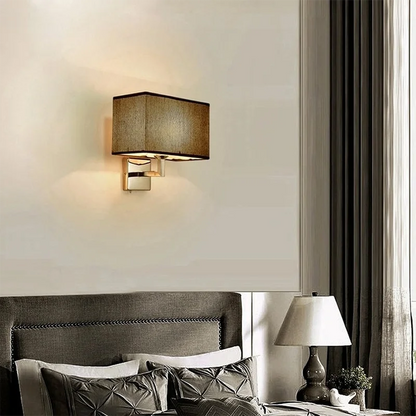Bedside Sconce with Independent Reading Light