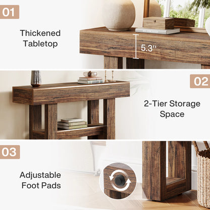 Colton Rustic Entryway Table