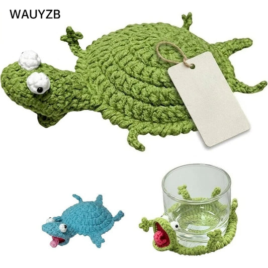 Crochet Lizard Coaster