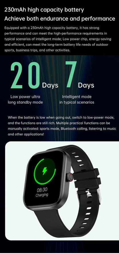 Health Smartwatch: BP, ECG, HRV & SpO2 Tracker