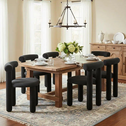 Ophelia Boucle Barrel Chairs