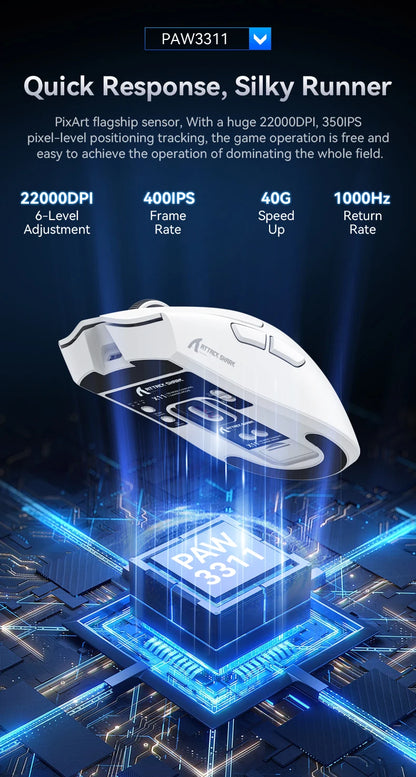 Attack Shark X11 Gaming Mouse