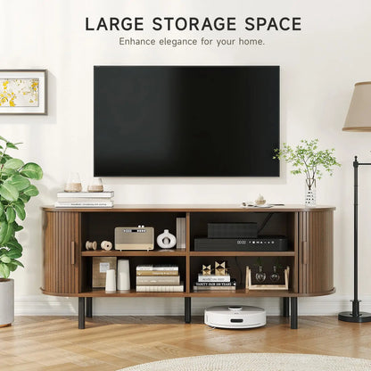 Emberly Sliding Door TV Console