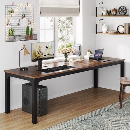 Tribesigns 78.7" Extra-Long Dual Workstation Desk