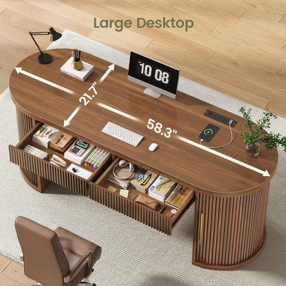 Bramford Sliding Door Desk