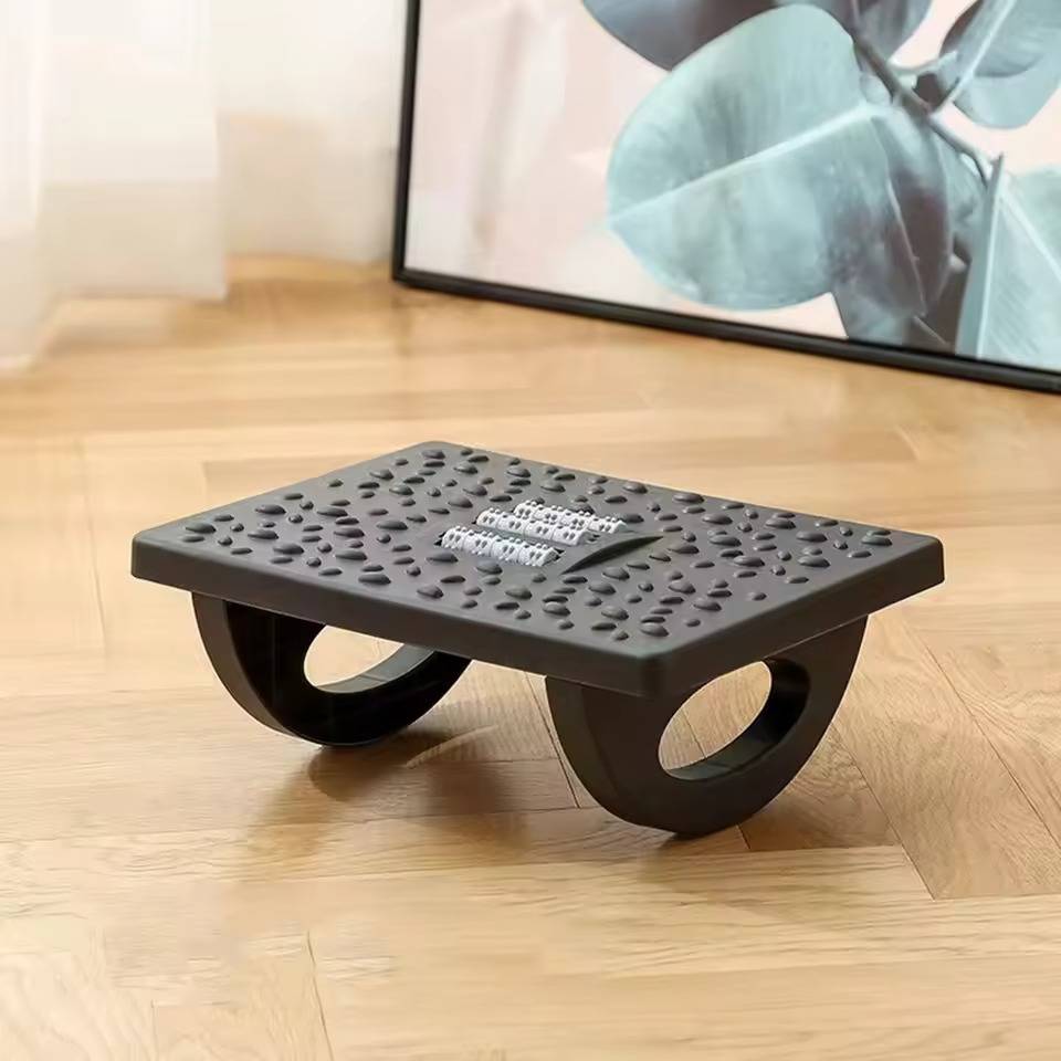 Rocking Dual-Massage Foot Rest for Circulation