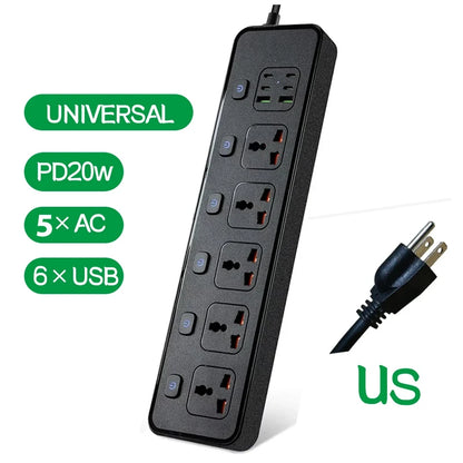 Universal Travel Power Strip