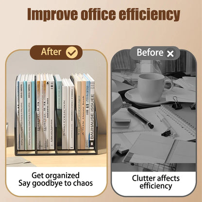 Standing Metal Office File Rack