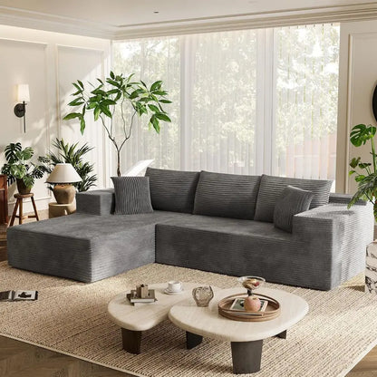 L-Shape Chaise Cloud Sofa