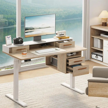 Birchline Sit-Stand Desk