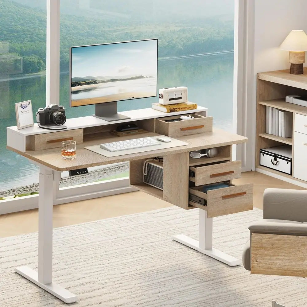 Birchline Sit-Stand Desk