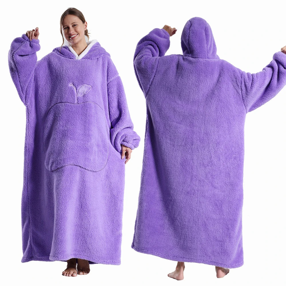 Extra Long Wearable Blanket