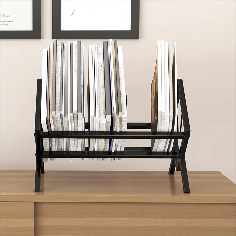 Metal Vinyl Record Desktop Holder