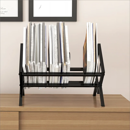 Metal Vinyl Record Desktop Holder